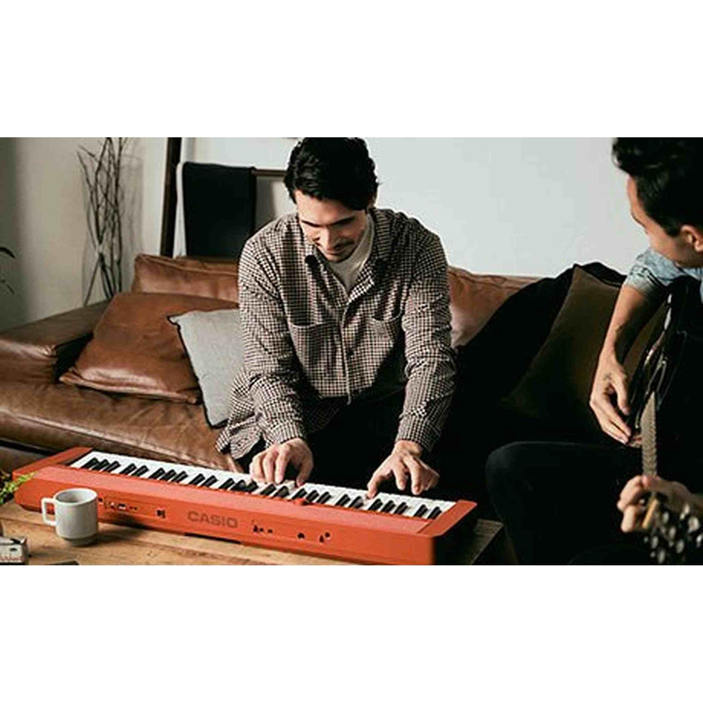 Casio CT-S1 Casiotone Digital Keyboard - Red - Joondalup Music Centre
