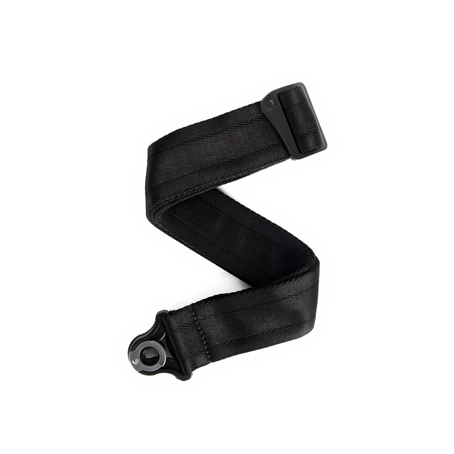 DAddario 50mm Auto Lock Black Padded Strap