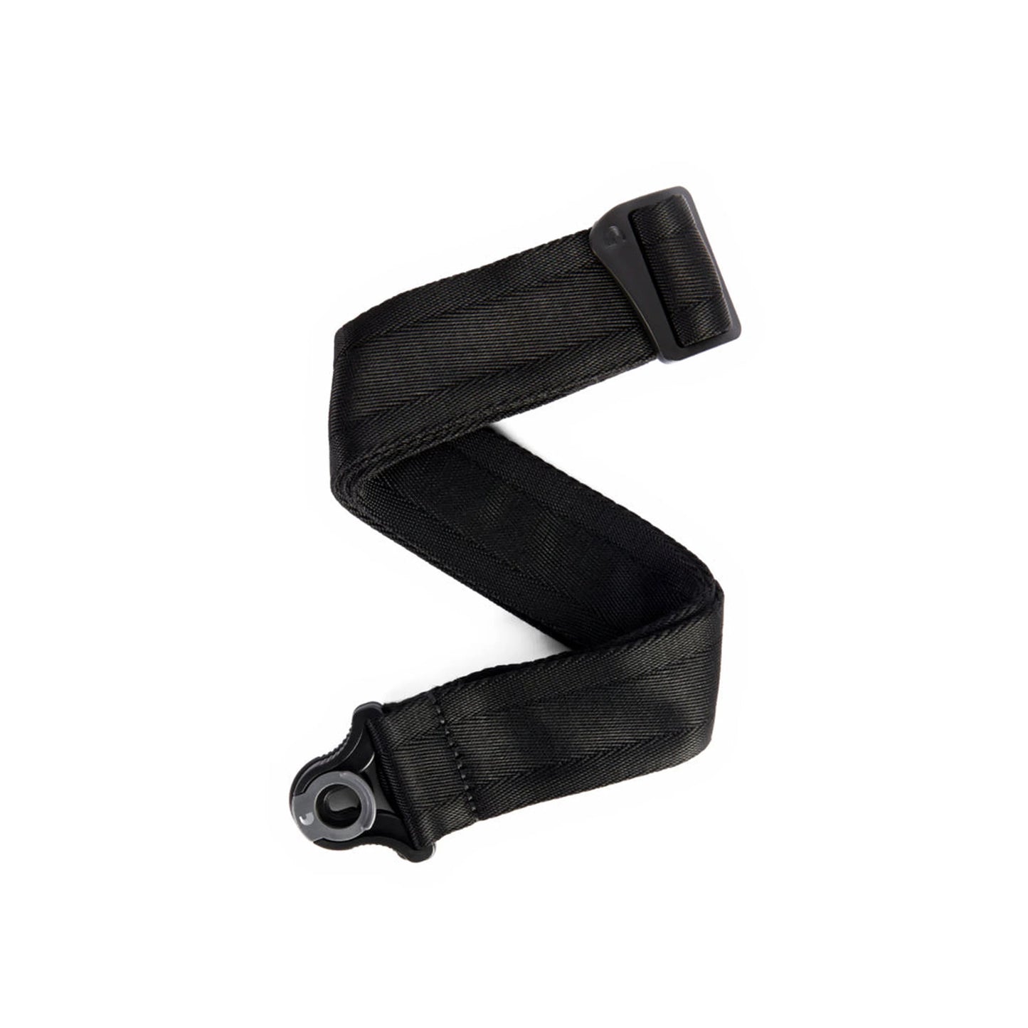 D’Addario Auto Lock Nylon Guitar Strap – Black