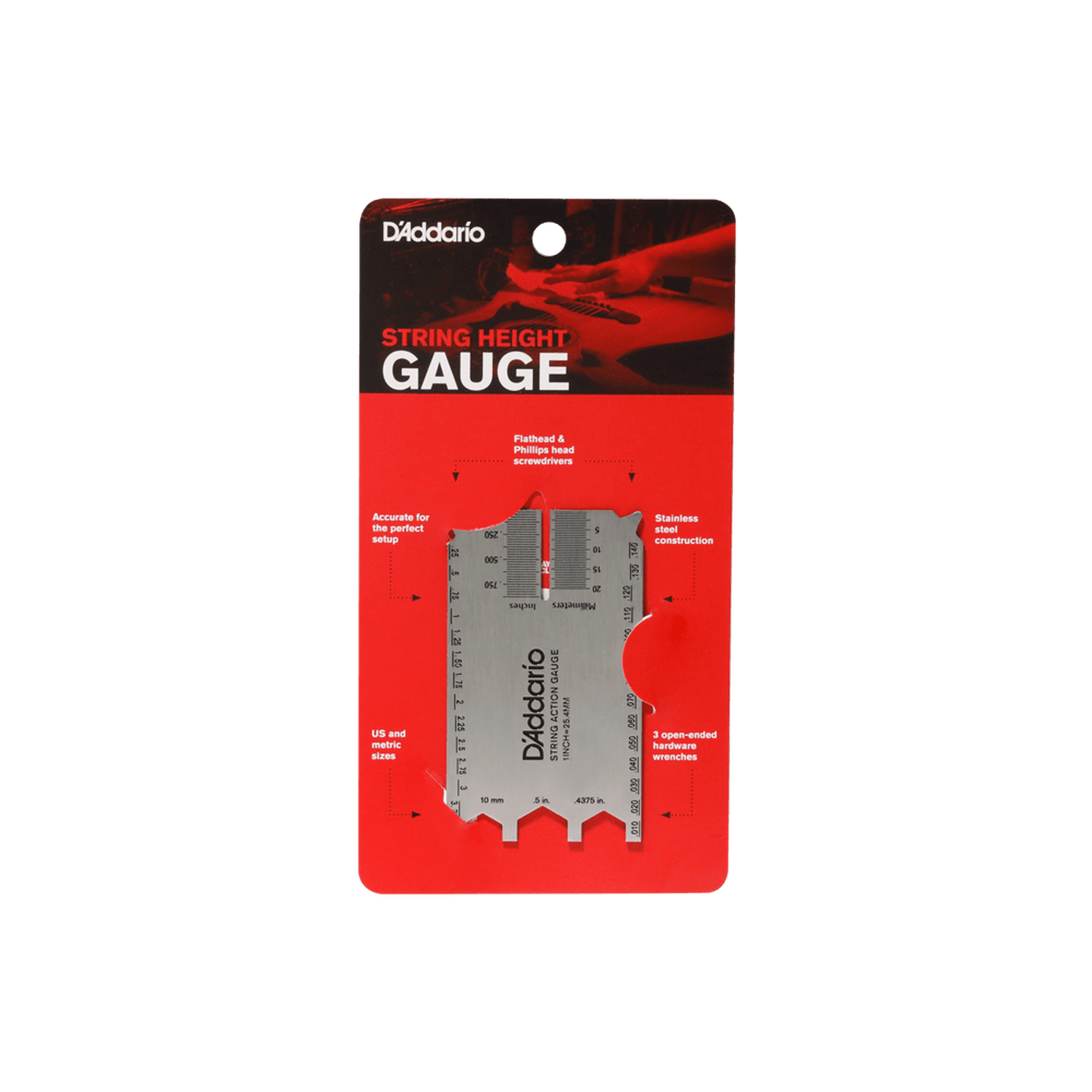 DAddario String Height Gauge - Joondalup Music Centre