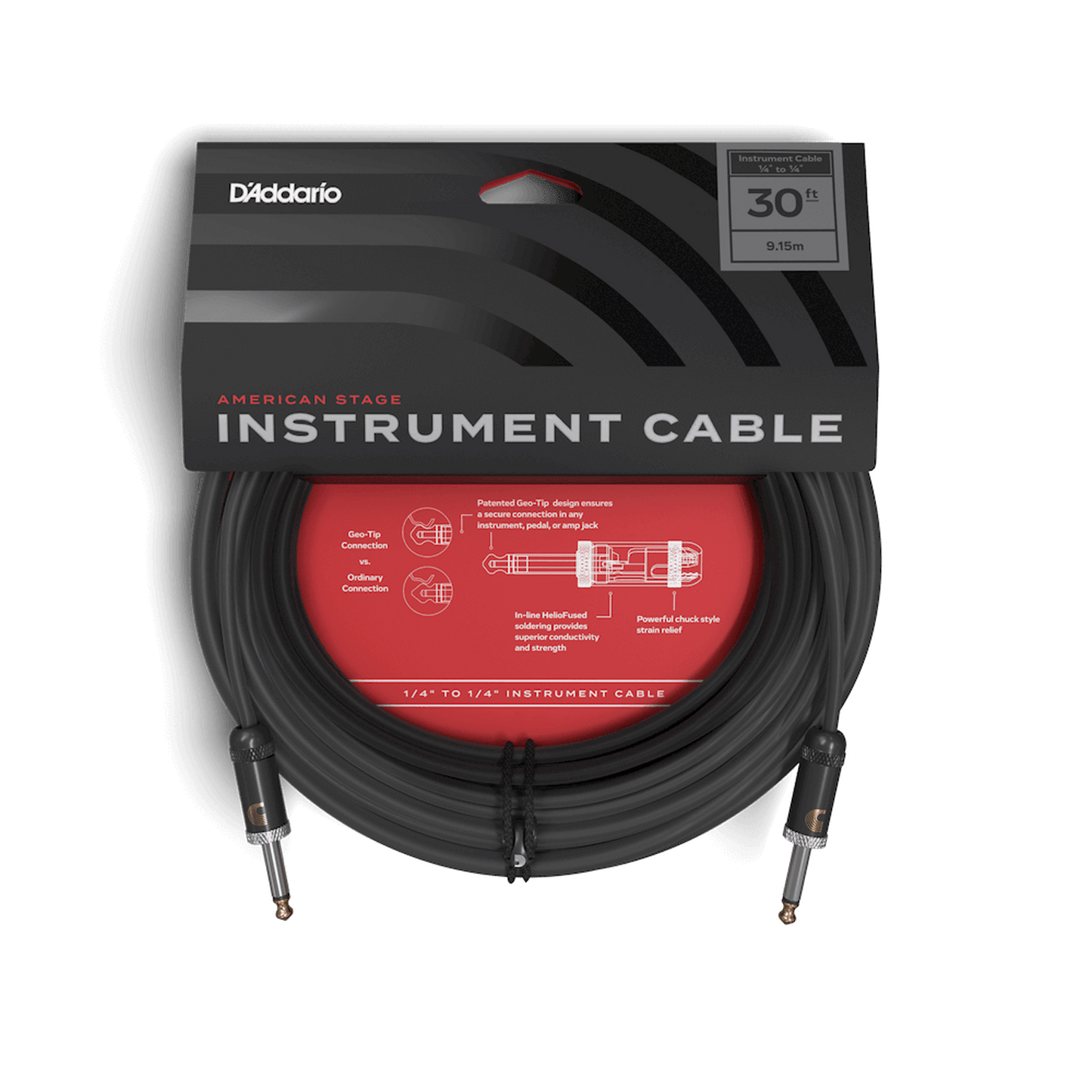 DADDARIO PLANET WAVES AMERICAN STAGE INSTRUMENT CABLE 9M - Joondalup Music Centre