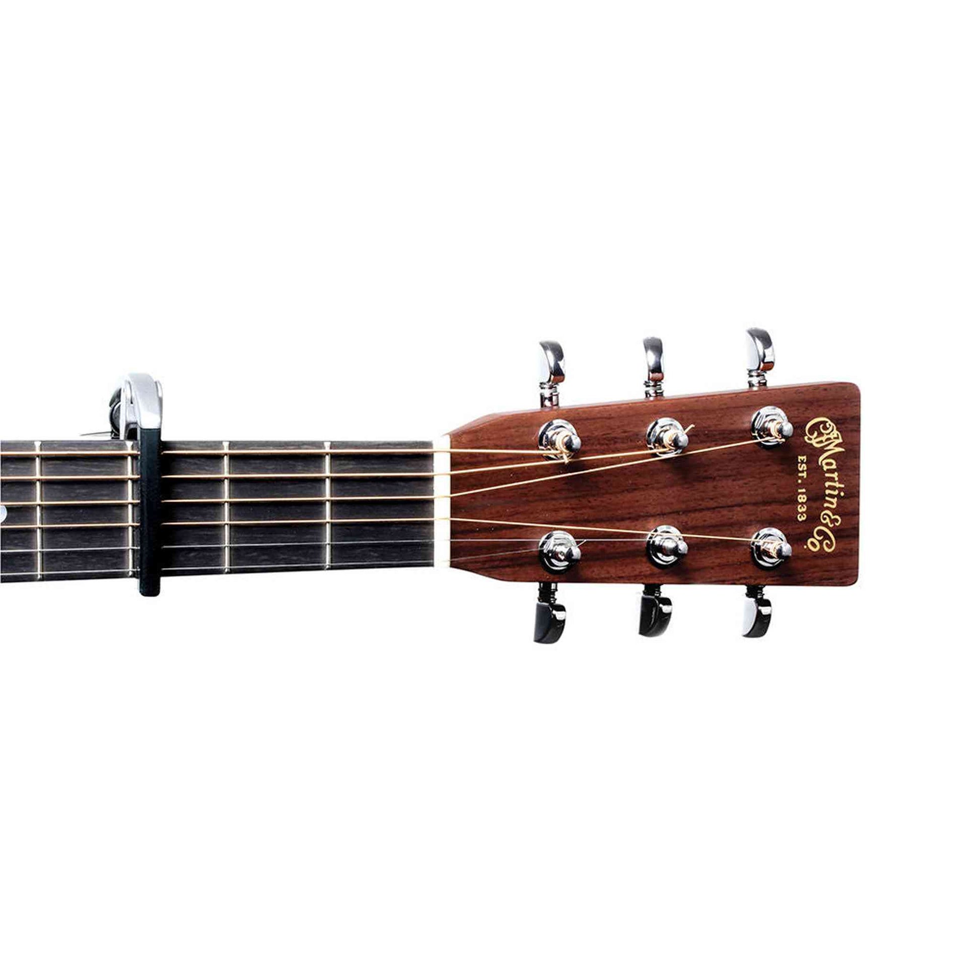 DADDARIO TRI-ACTION GUITAR CAPO - SILVER - Joondalup Music Centre
