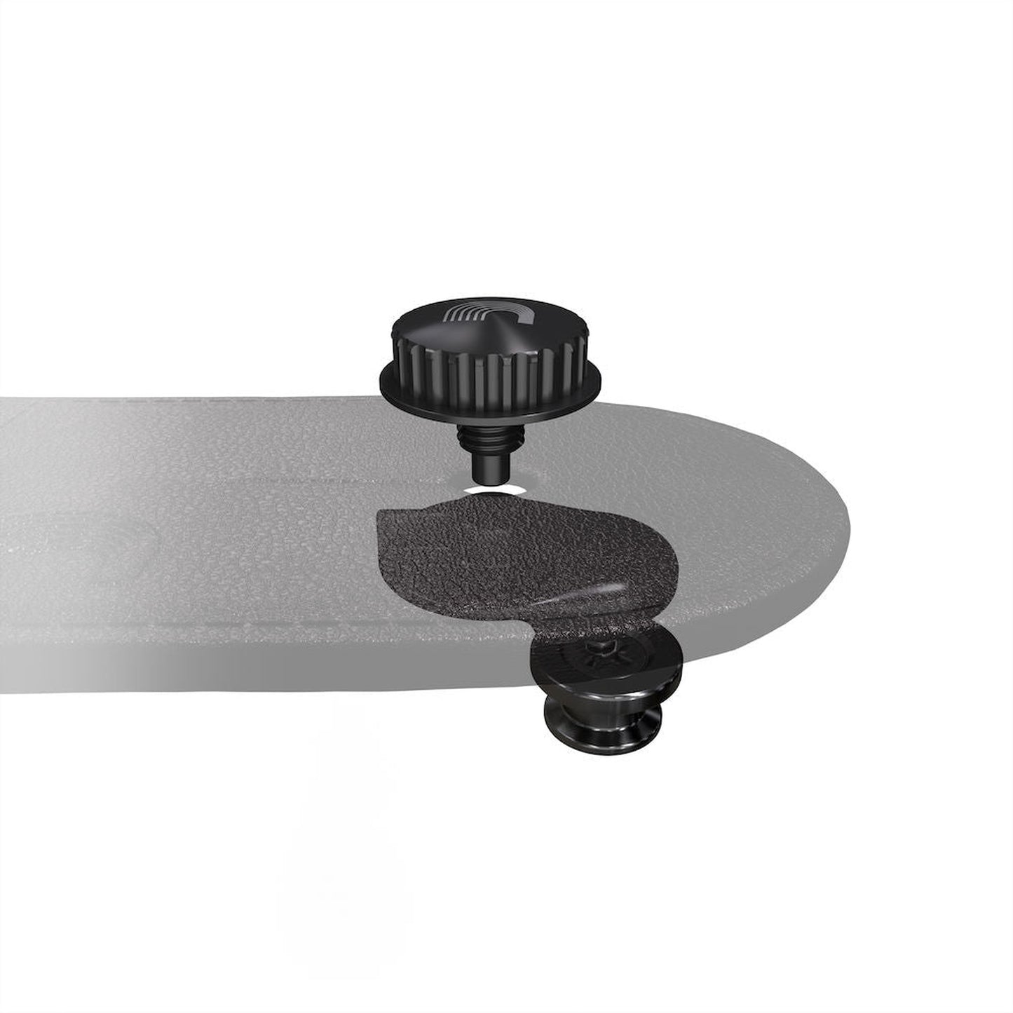 DADDARIO UNIVERSAL STRAP LOCK SYSTEM BLACK - Joondalup Music Centre