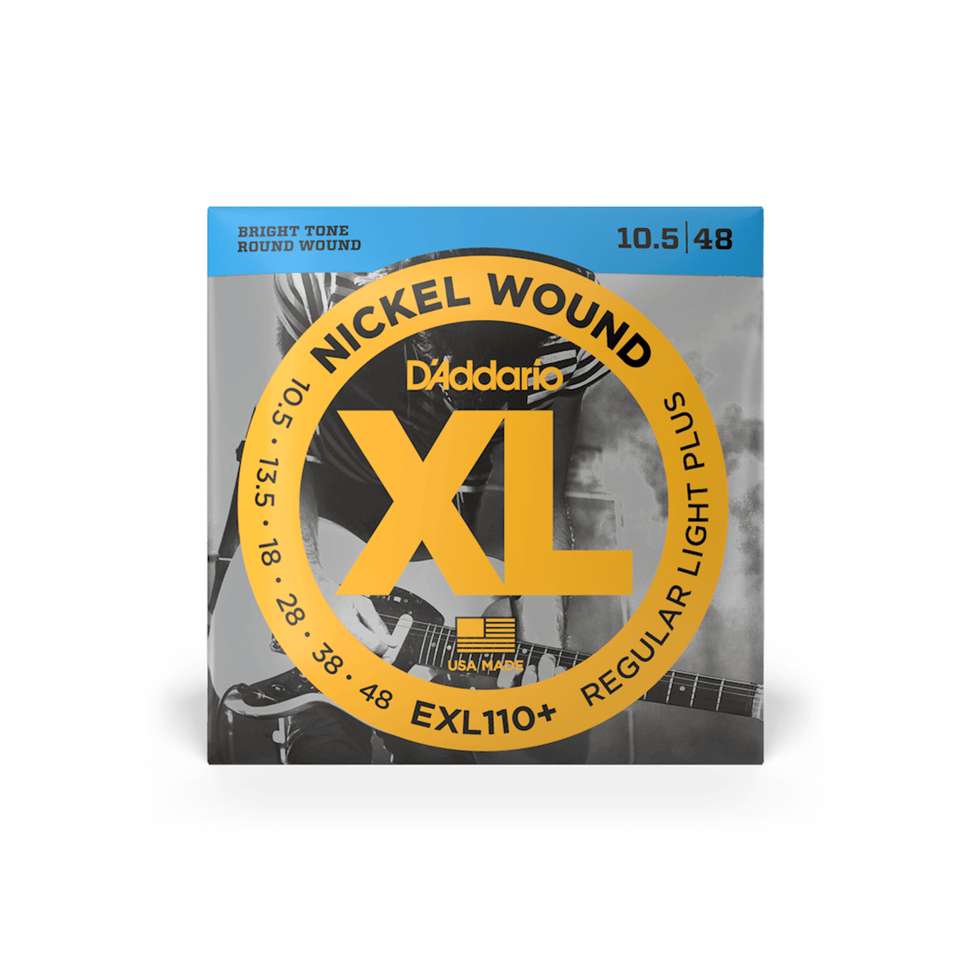 DAddario EXL110+ Electric Guitar Strings - 10.5-48 - Joondalup Music Centre