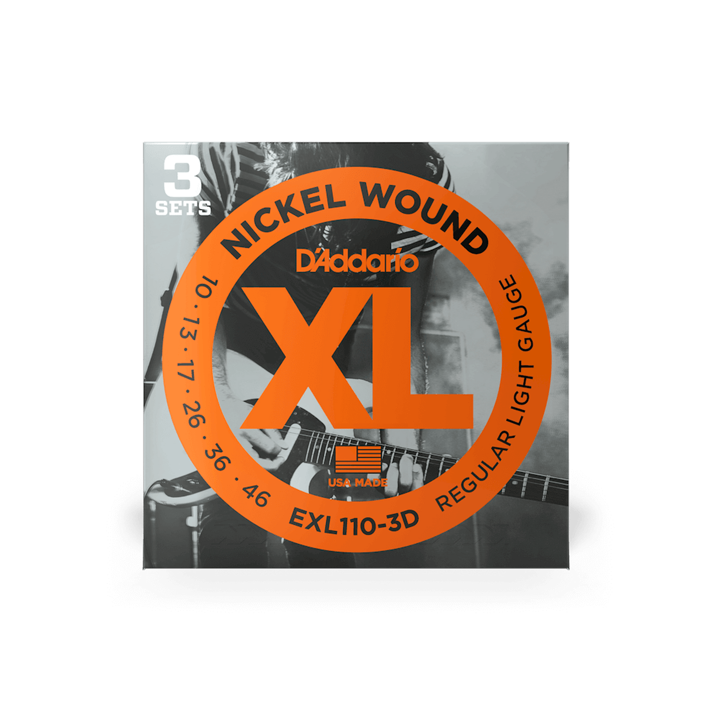 DAddario EXL110 Electric Guitar Strings 3 Pack - 10-46 - Joondalup Music Centre