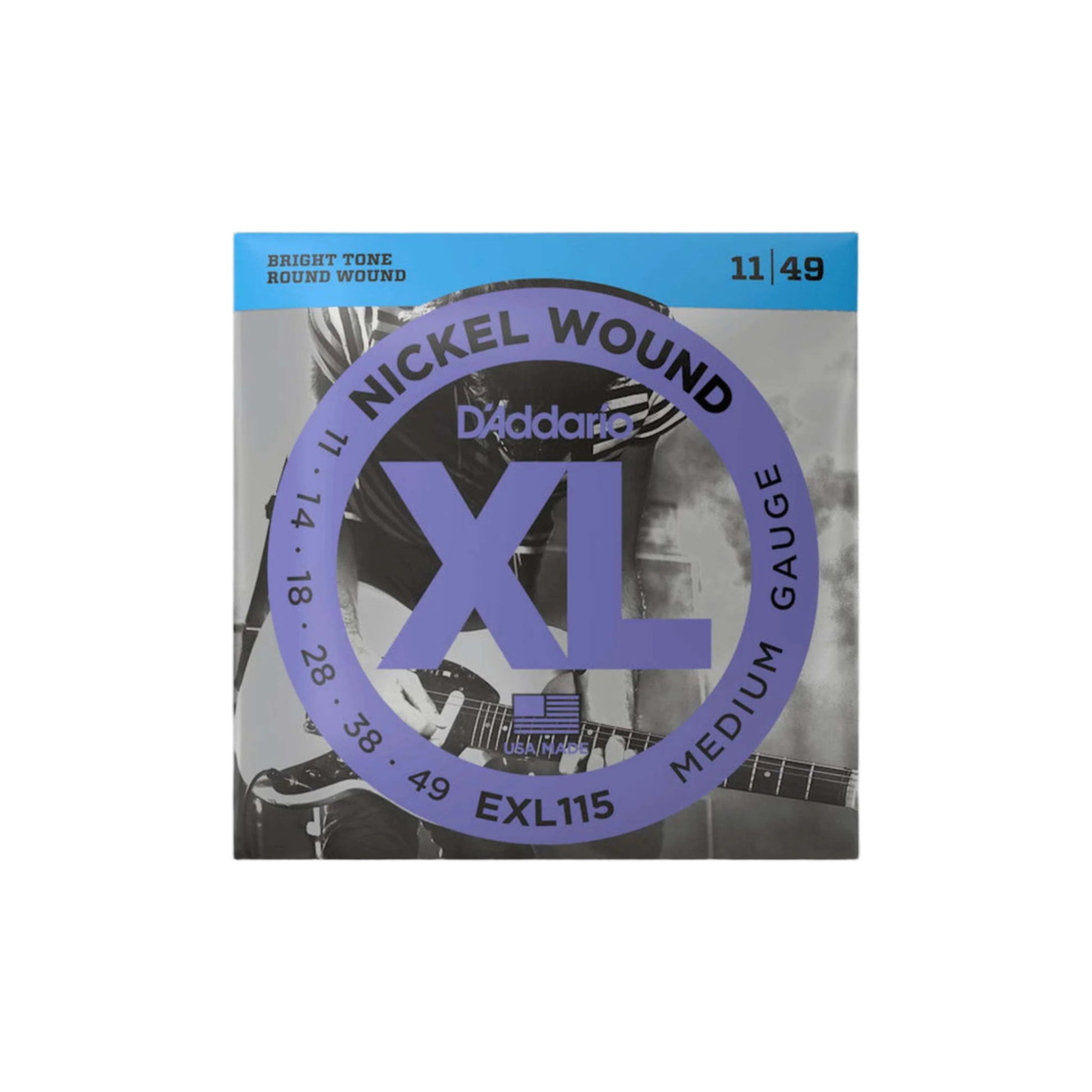 DAddario EXL115 Electric Guitar Strings - 11-49 - Joondalup Music Centre