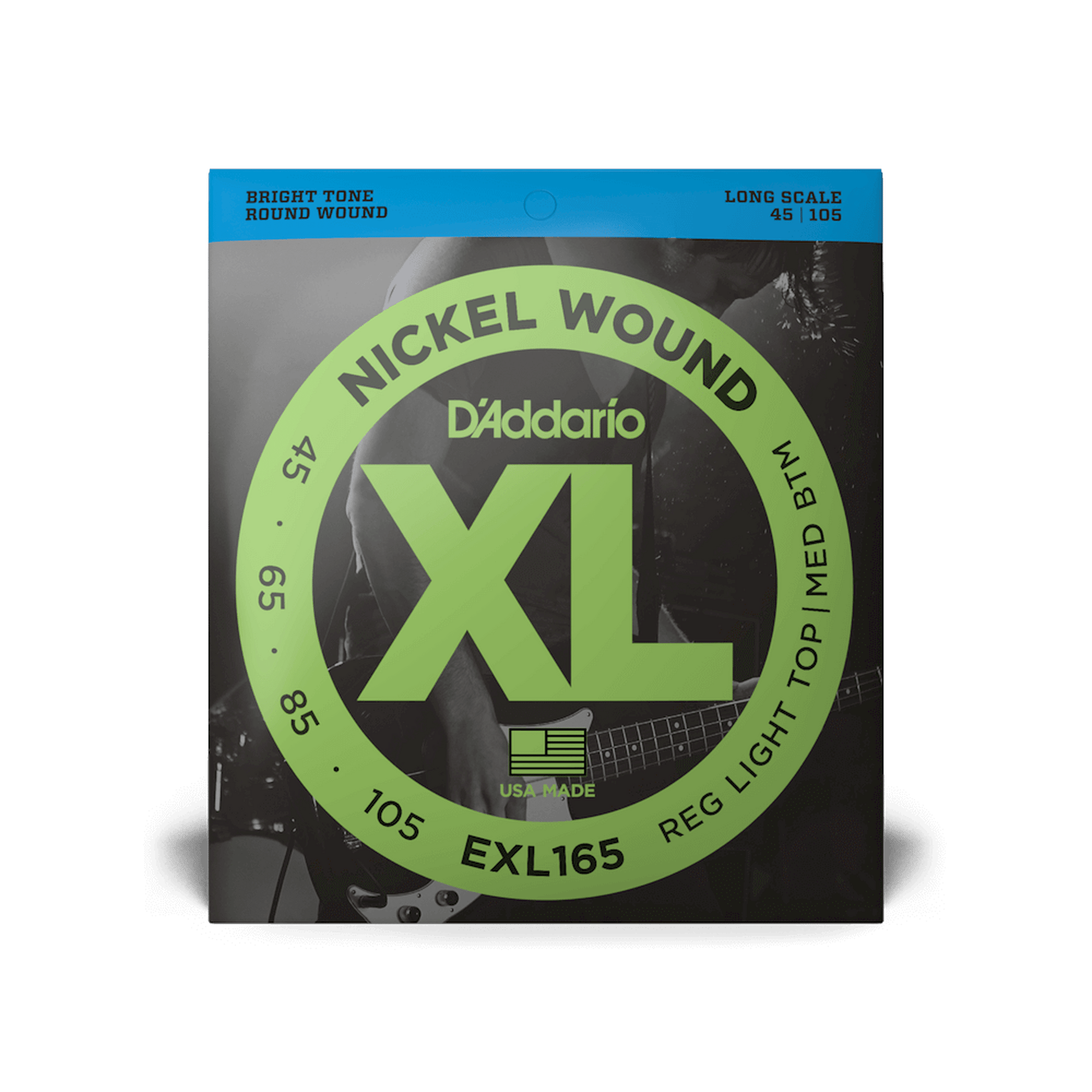 DAddario EXL165 Bass Strings - 45-105 - Joondalup Music Centre