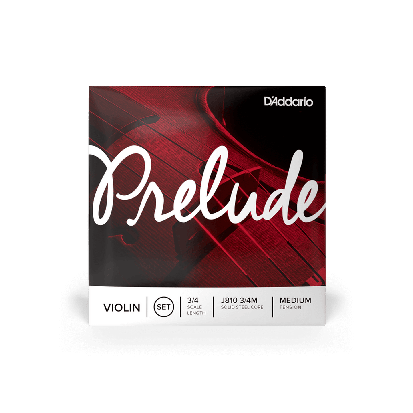 DAddario Prelude Violin Strings - 3/4 Medium - Joondalup Music Centre