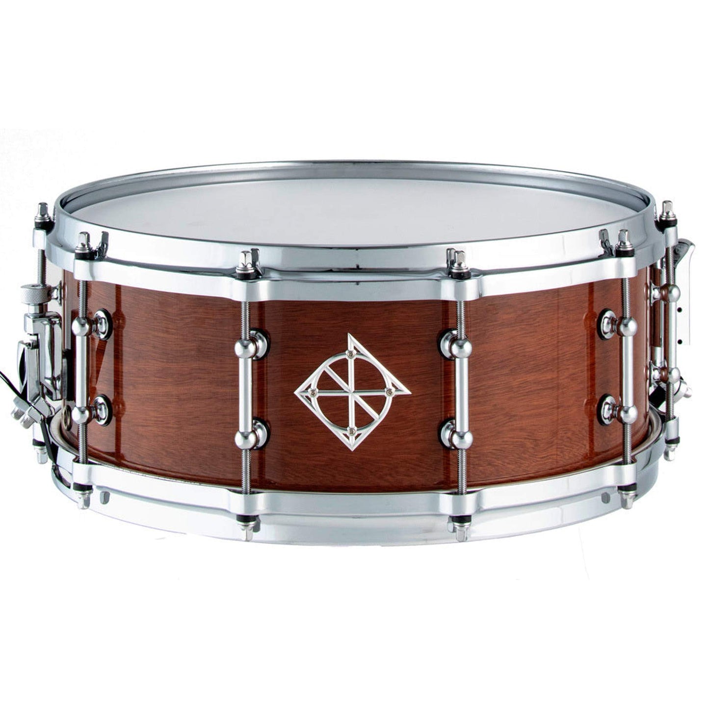 Dixon Artisan Series Australian Rose Gum Snare Drum - Satin Natural - 14 x 5.5 - Joondalup Music Centre