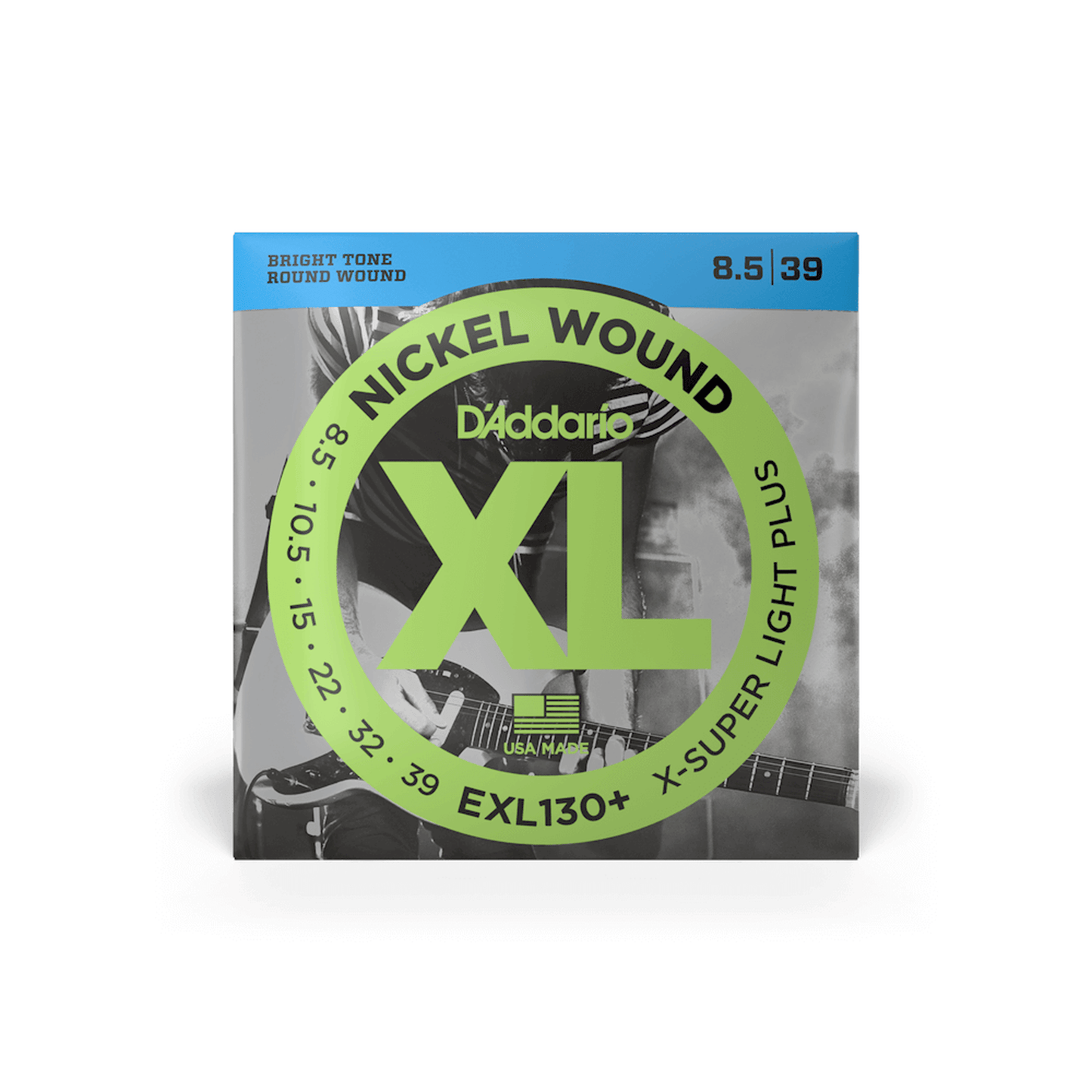 DAddario EXL130+ Electric Guitar Strings - 8.5-39