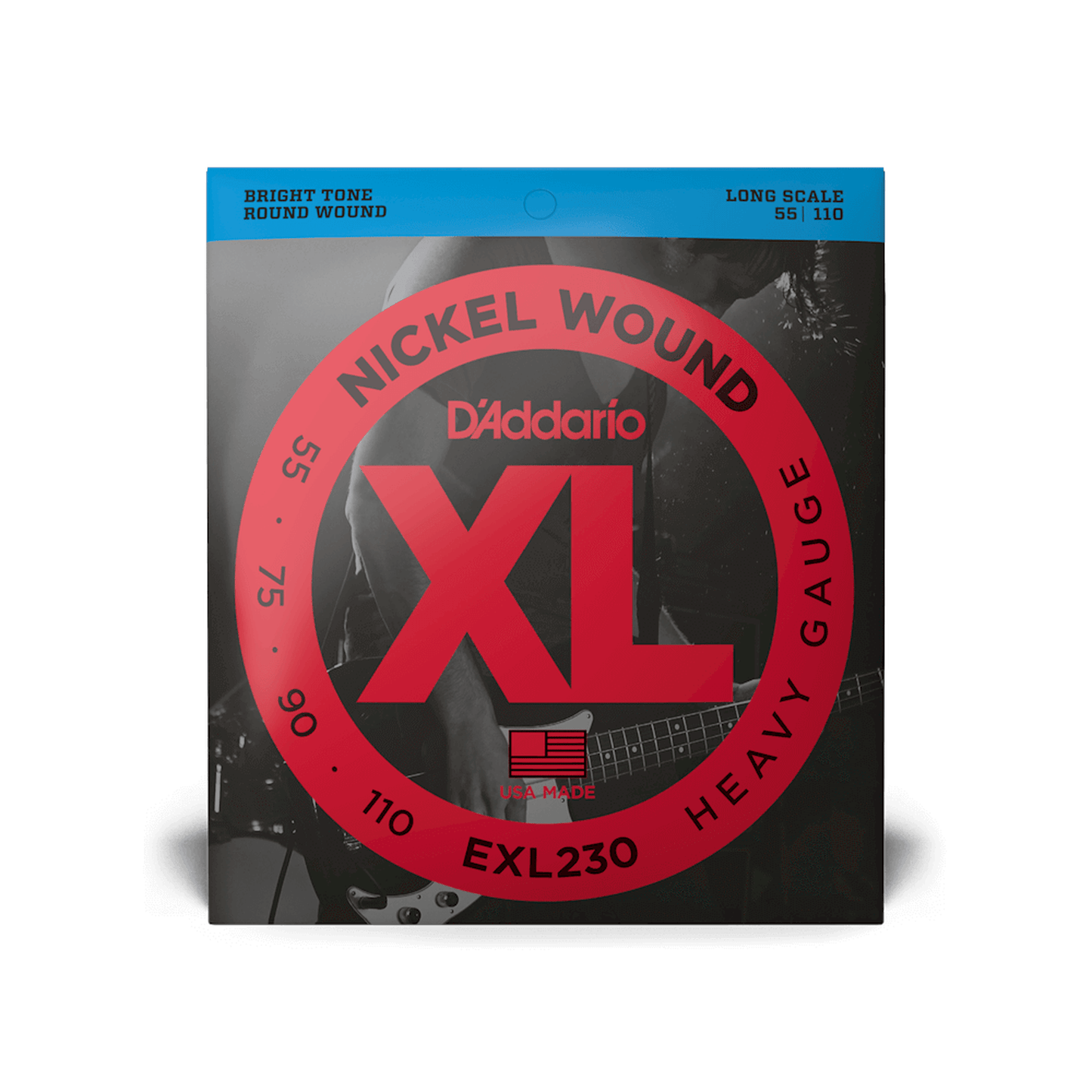 DAddario EXL230 Heavy Gauge Bass String Set - 55-110