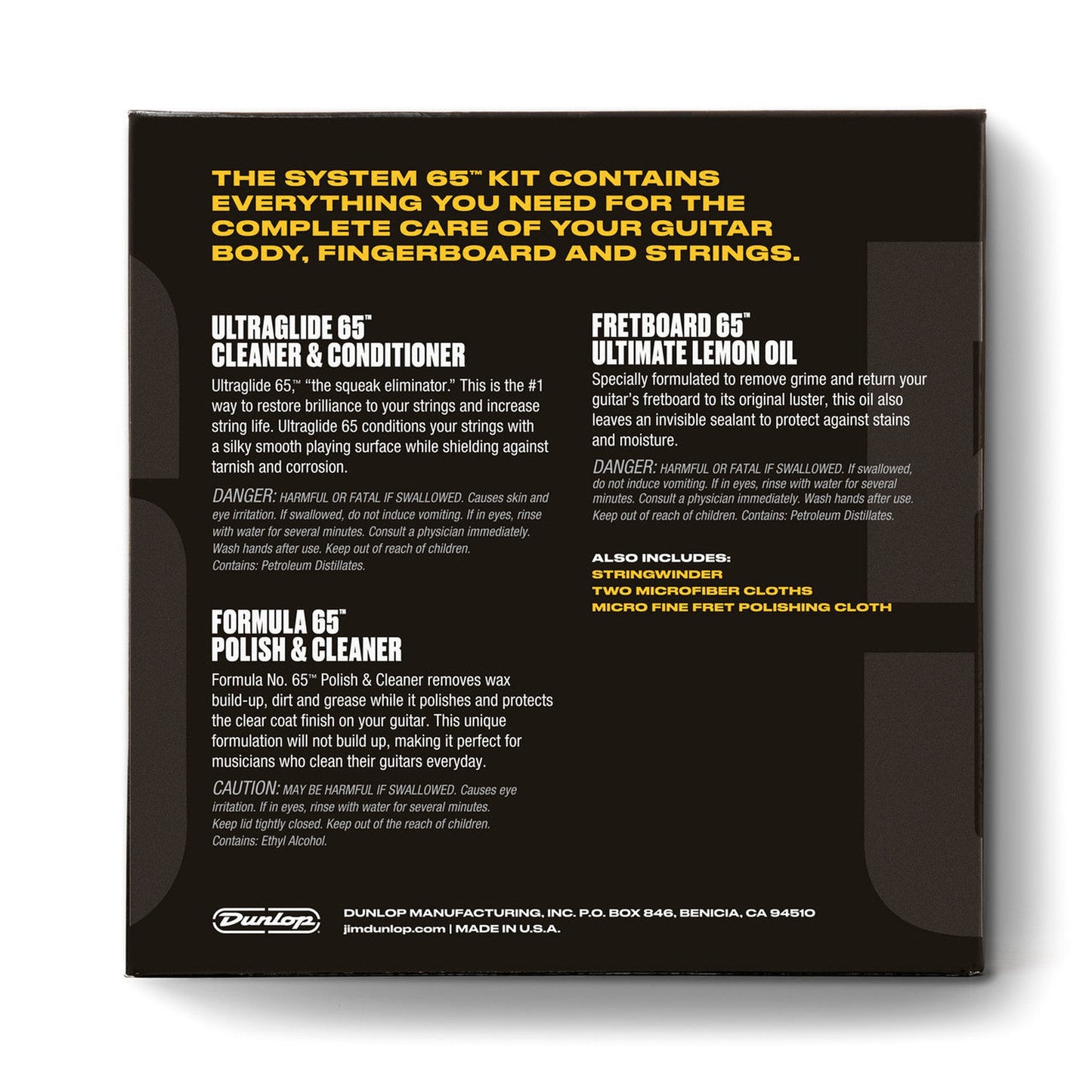 JIM DUNLOP J6504 SYSTEM 65 GUITAR TECH KIT - Joondalup Music Centre