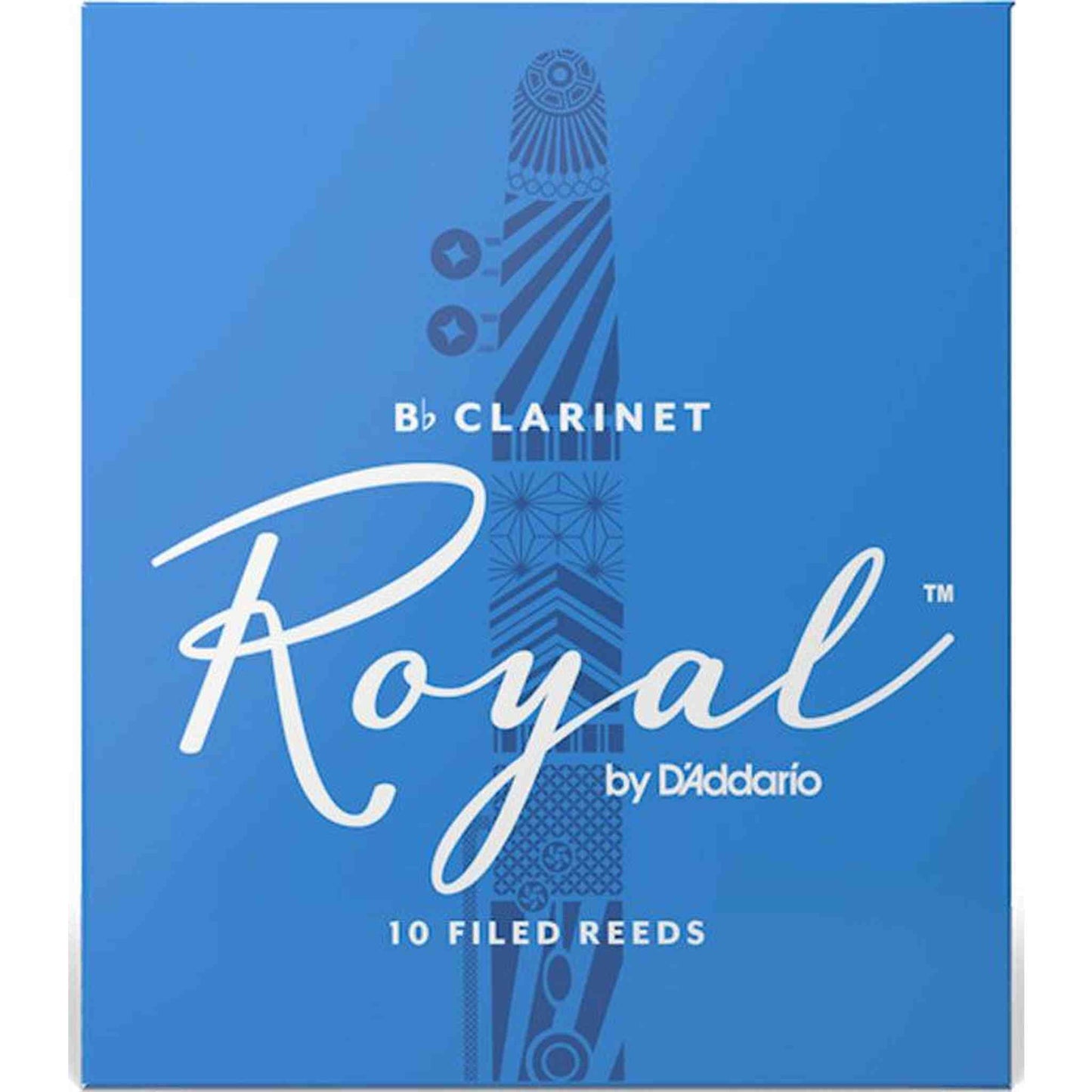 Rico Royal Bb Clarinet Reeds - 10 Pack - Size 5-REEDS-Joondalup Music Centre