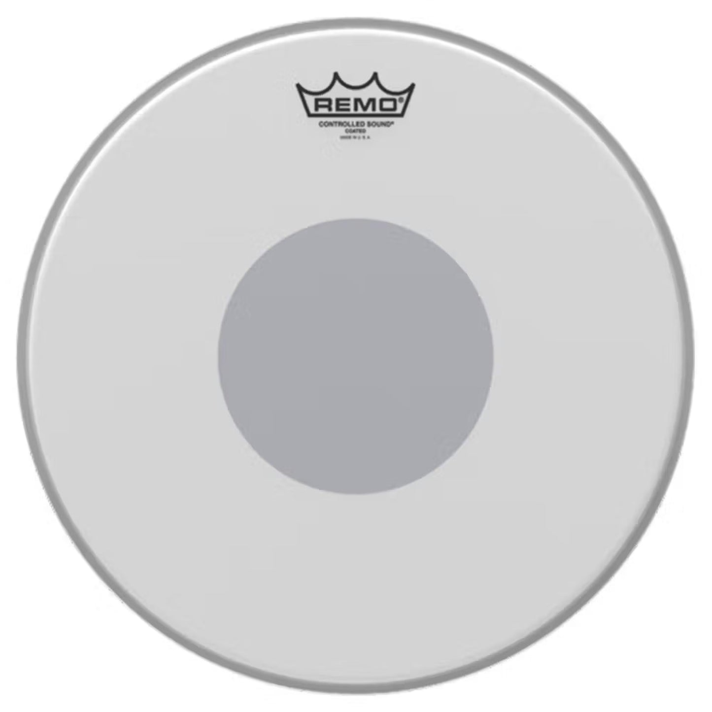 Remo CS-0114-10 Controlled Sound Coated Black Dot Drumhead Bottom Black Dot - 14