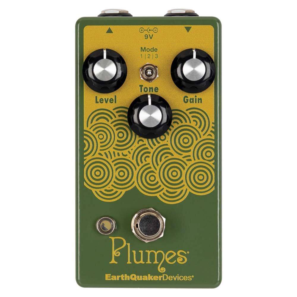 EARTHQUAKER DEVICES PLUMES SMALL SIGNAL SHREDDER OVERDRIVE EFFECTS PEDAL - Joondalup Music Centre