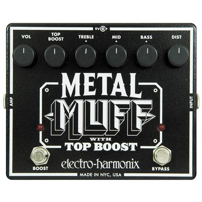 ELECTRO HARMONIX METAL MUFF DISTORTION EFFECTS PEDAL - Joondalup Music Centre