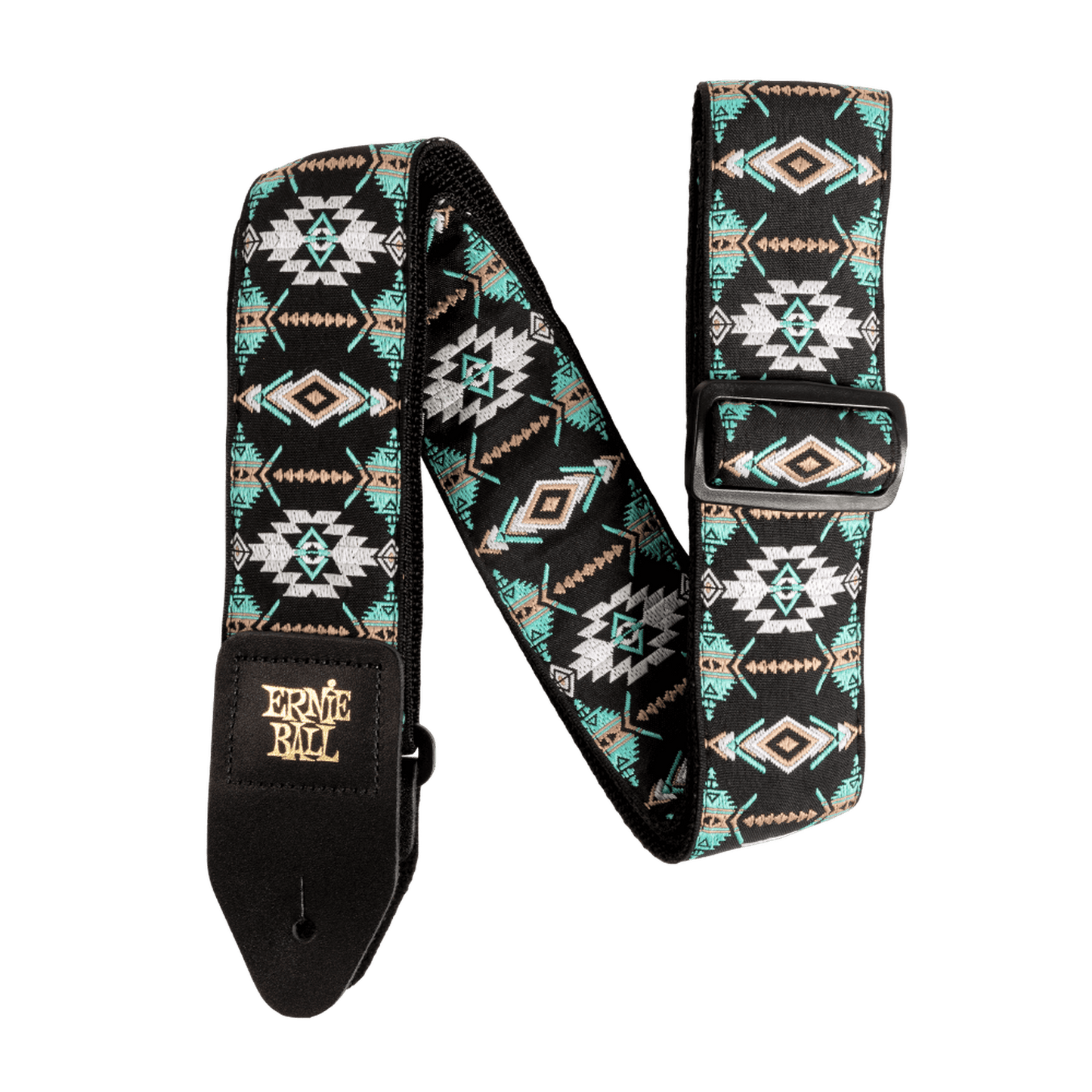 Ernie Ball Classic Jacquard Guitar Strap - Southwestern Turquoise - Joondalup Music Centre
