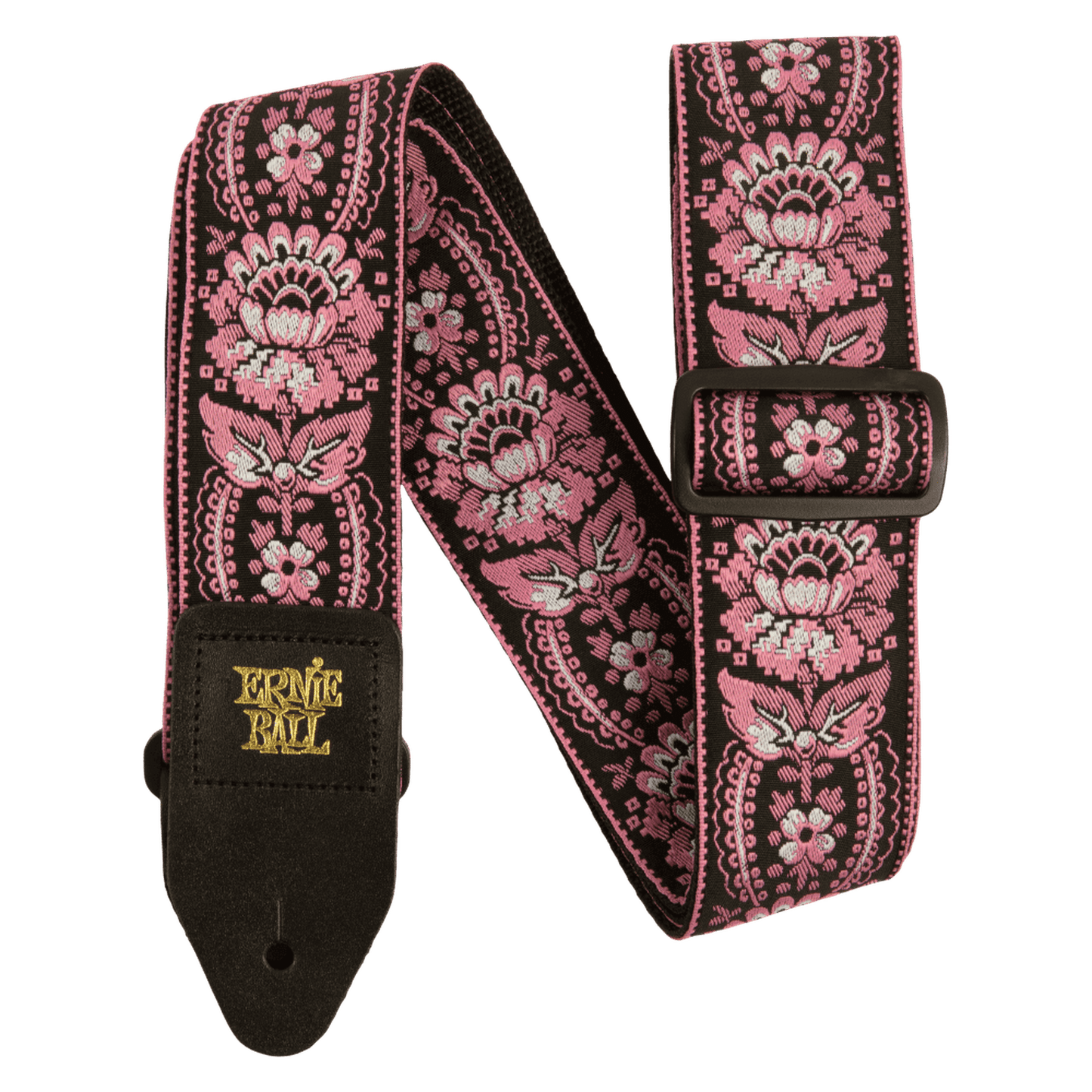 Ernie Ball Classic Jacquard Guitar Strap - Pink Orleans - Joondalup Music Centre