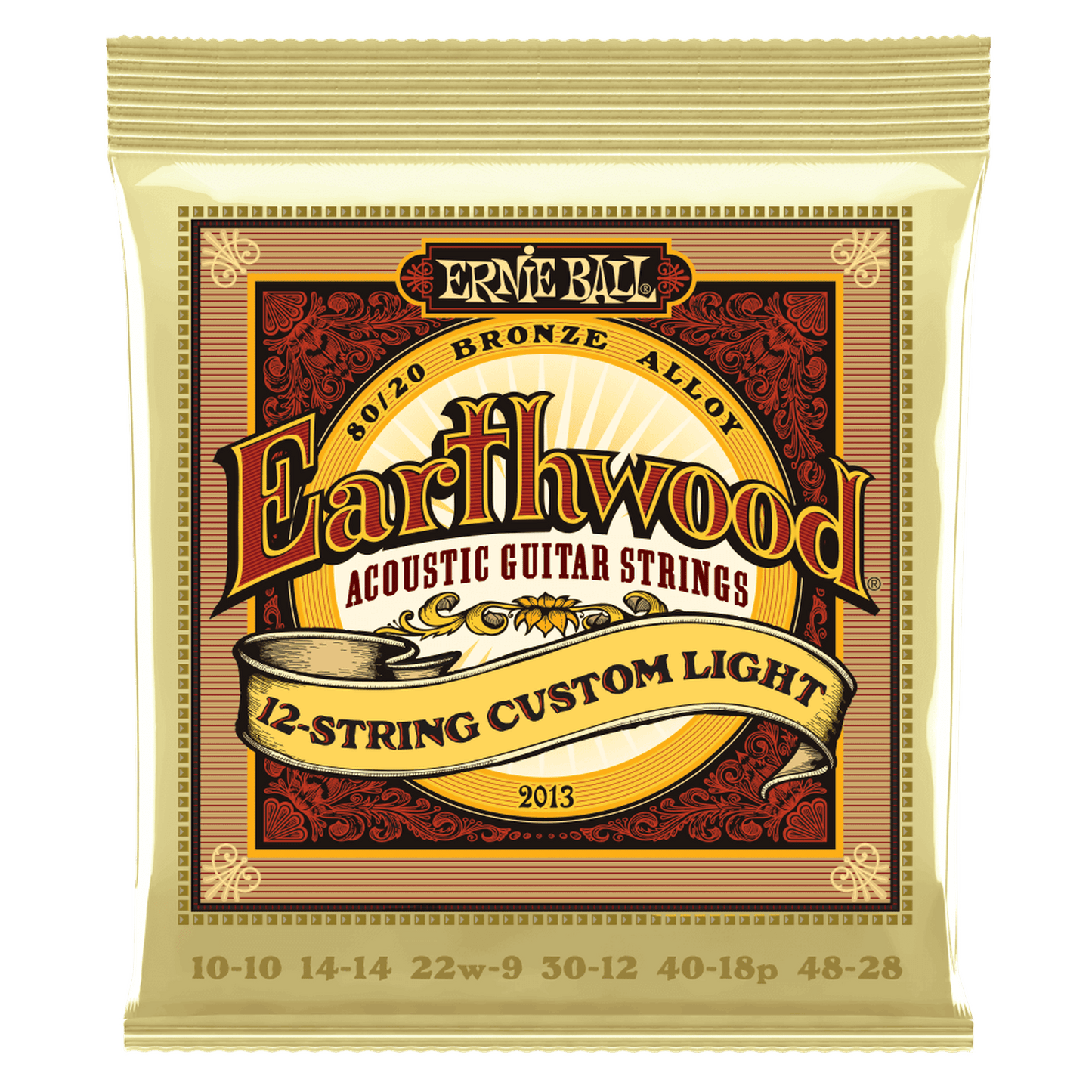 Ernie Ball Earthwood 80/20 Acoustic Guitar Strings - 10-50 - Joondalup Music Centre