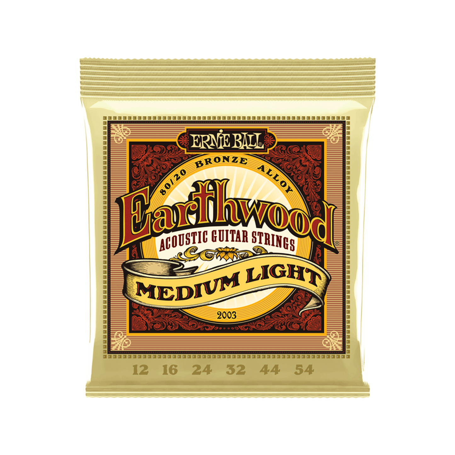 Ernie Ball Earthwood 80/20 Acoustic Guitar Strings - 12-54 - Joondalup Music Centre