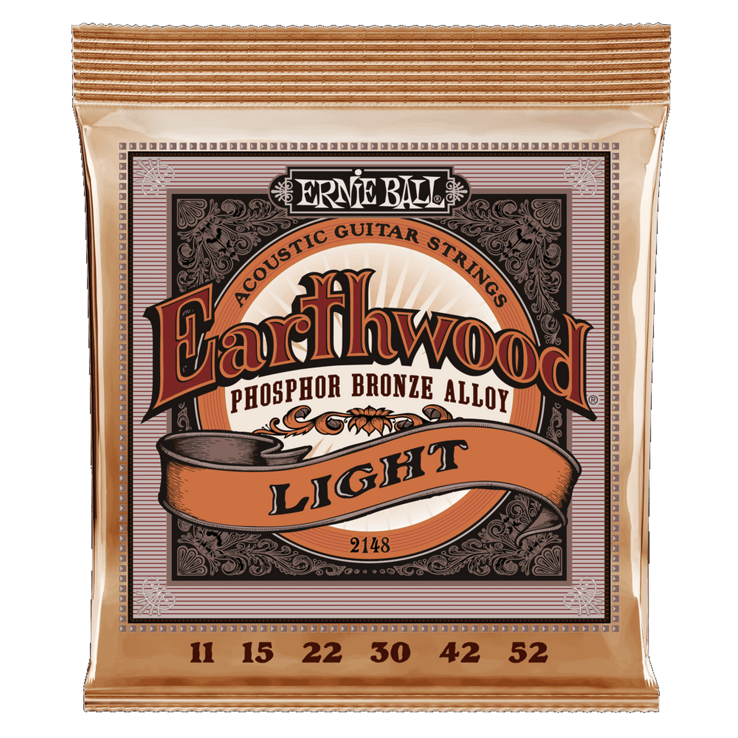 Ernie Ball Earthwood Phosphor Bronze Acoustic Strings - 11-52 - Joondalup Music Centre