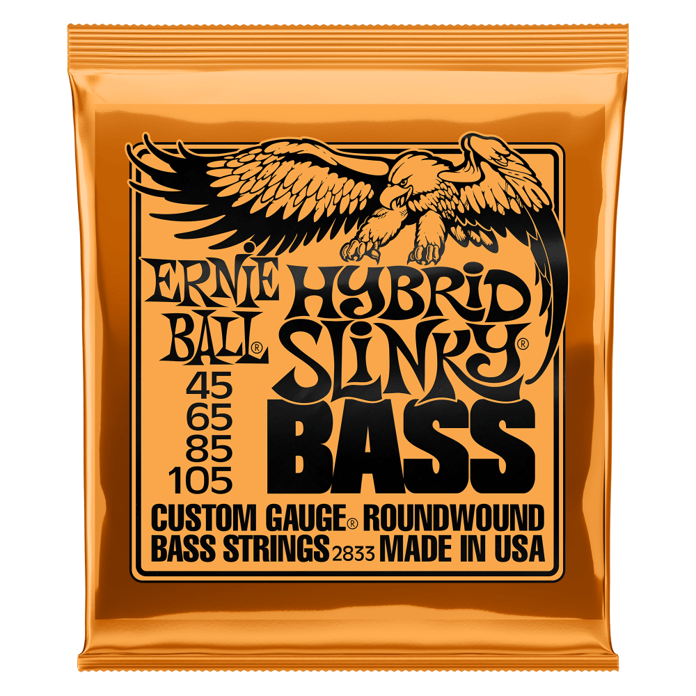 Ernie Ball Hybrid Slinky Bass Strings - 45-105 - Joondalup Music Centre