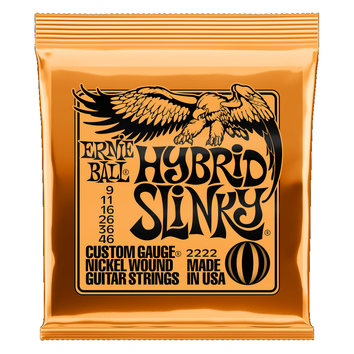 Ernie Ball Hybrid Slinky Electric Guitar Strings - 9-46 - Joondalup Music Centre