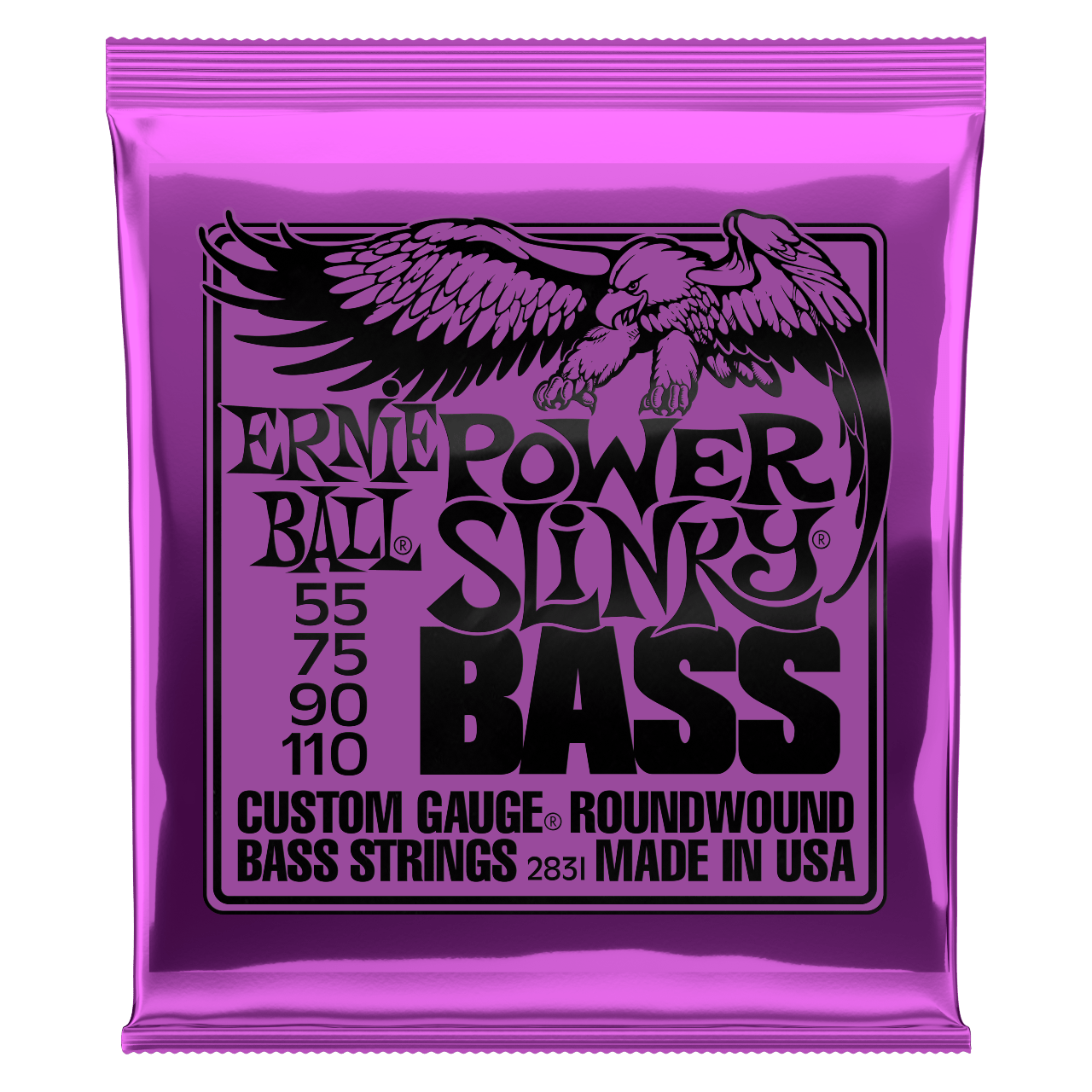 Ernie Ball Power Slinky Bass Strings - 55-110 - Joondalup Music Centre