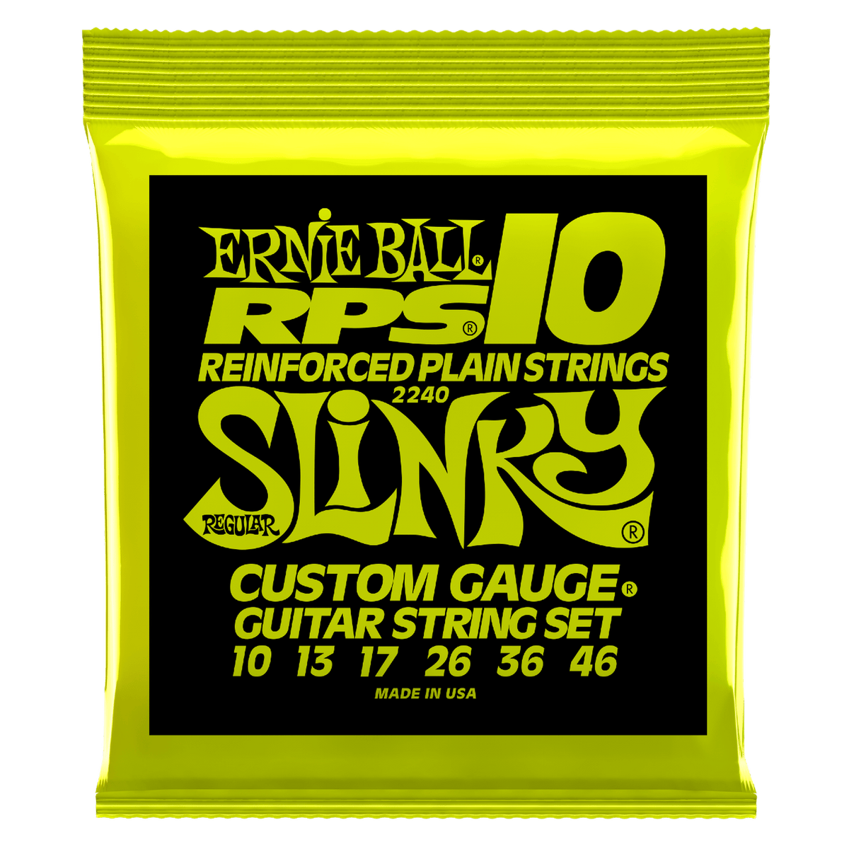 Ernie Ball RPS Regular Slinky Electric Guitar Strings - 10-46 - Joondalup Music Centre