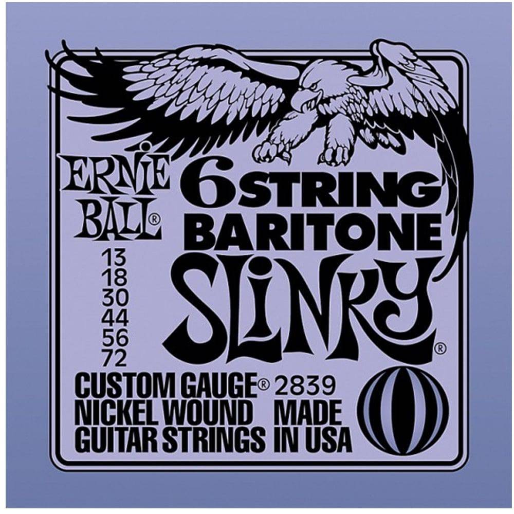 Ernie Ball Slinky Baritone Electric Guitar Strings - 13-72 - Joondalup Music Centre