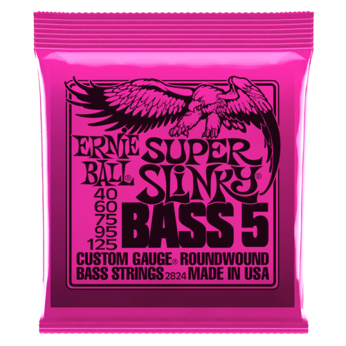 Ernie Ball Super Slinky 5 String Bass Strings - 40-125 - Joondalup Music Centre