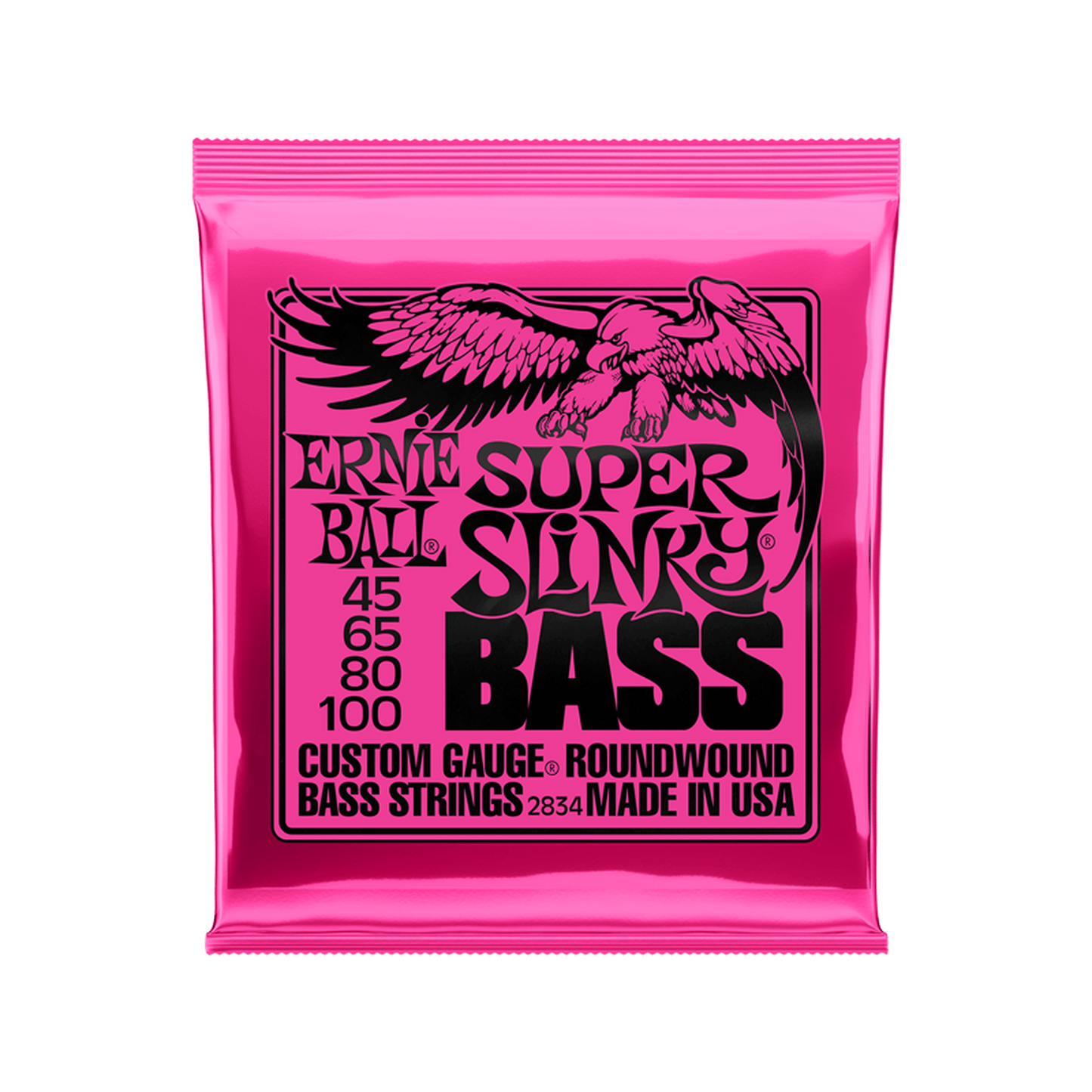 Ernie Ball Super Slinky Bass Strings - 45-100 - Joondalup Music Centre