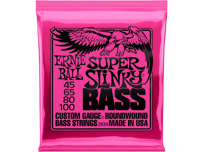 Ernie Ball Super Slinky Bass Strings - 45-100 - Joondalup Music Centre