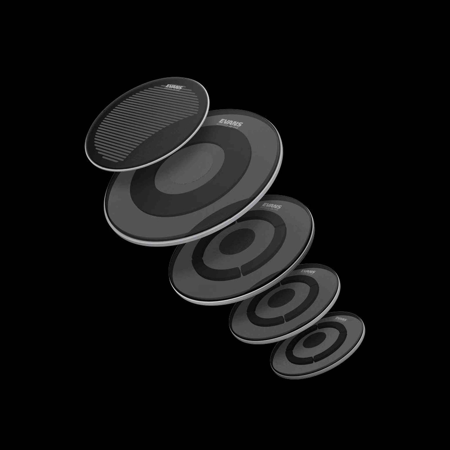 Evans Db One Rock System Low Volume Drumhead Pack - Joondalup Music Centre