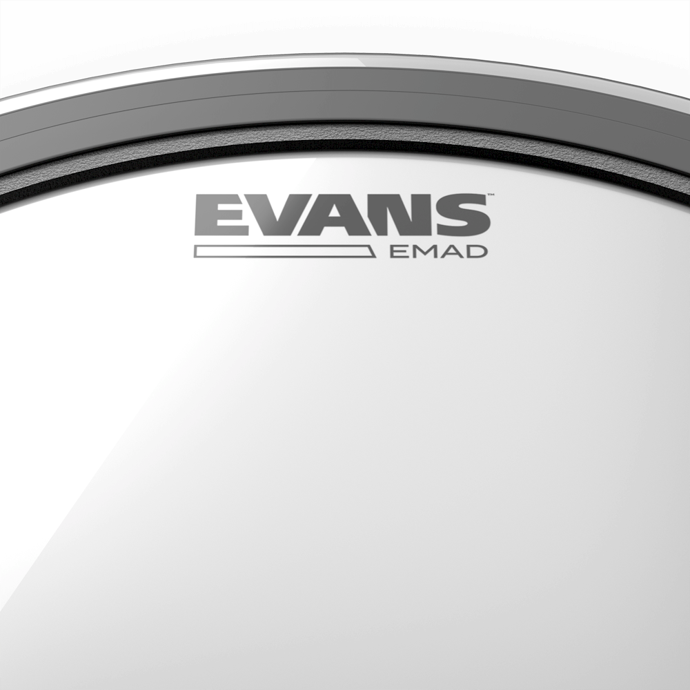 EVANS EMAD CLEAR BASS DRUM HEAD, 22 INCH - Joondalup Music Centre