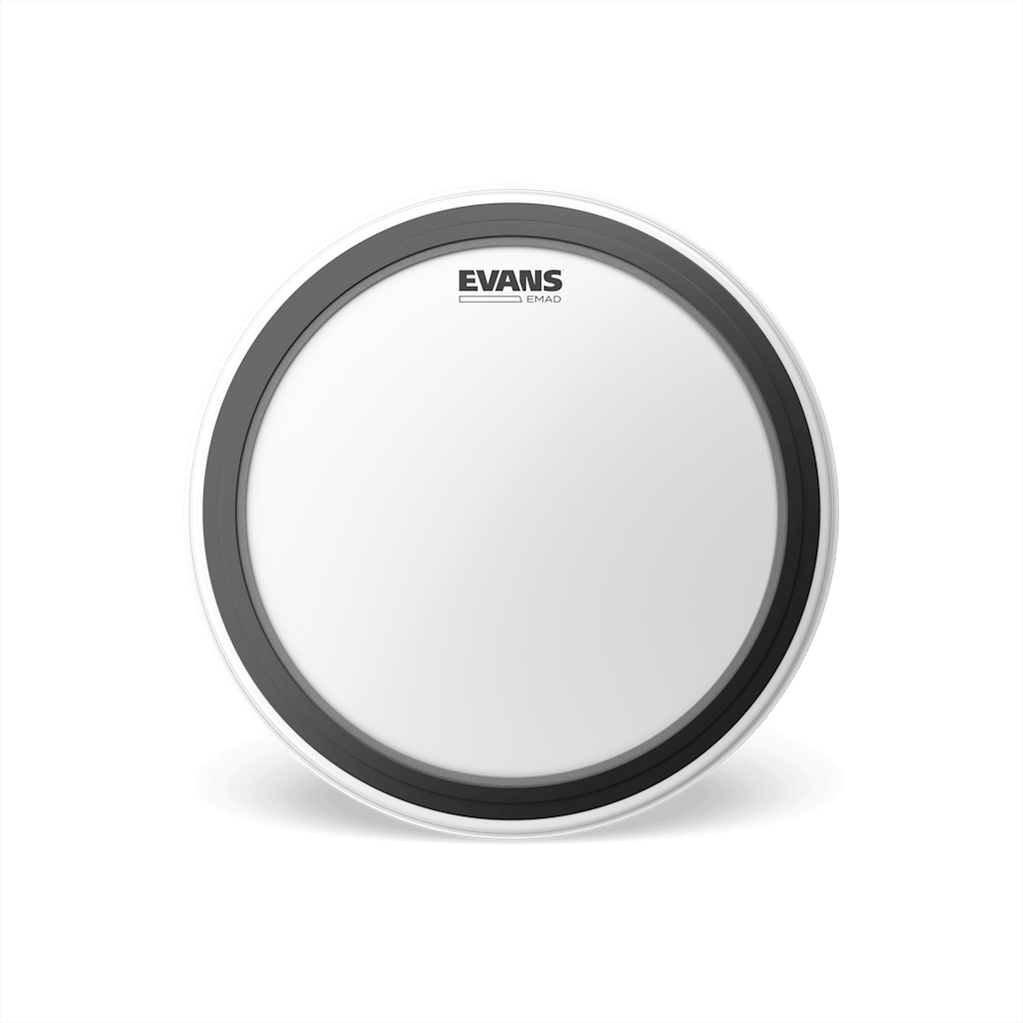 EVANS EMAD COATED WHITE BASS DRUM HEAD, 18 INCH - Joondalup Music Centre