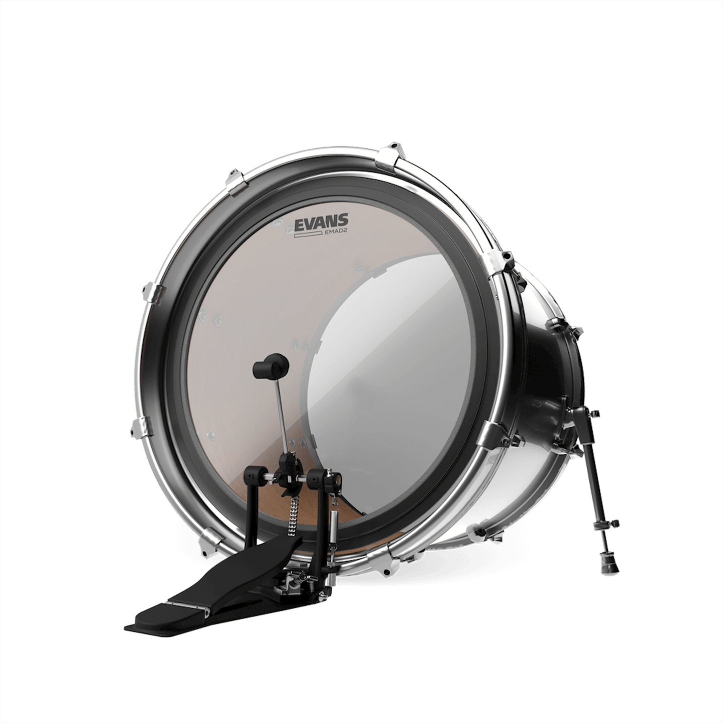 EVANS EMAD2 CLEAR BASS DRUM HEAD, 24 INCH - Joondalup Music Centre