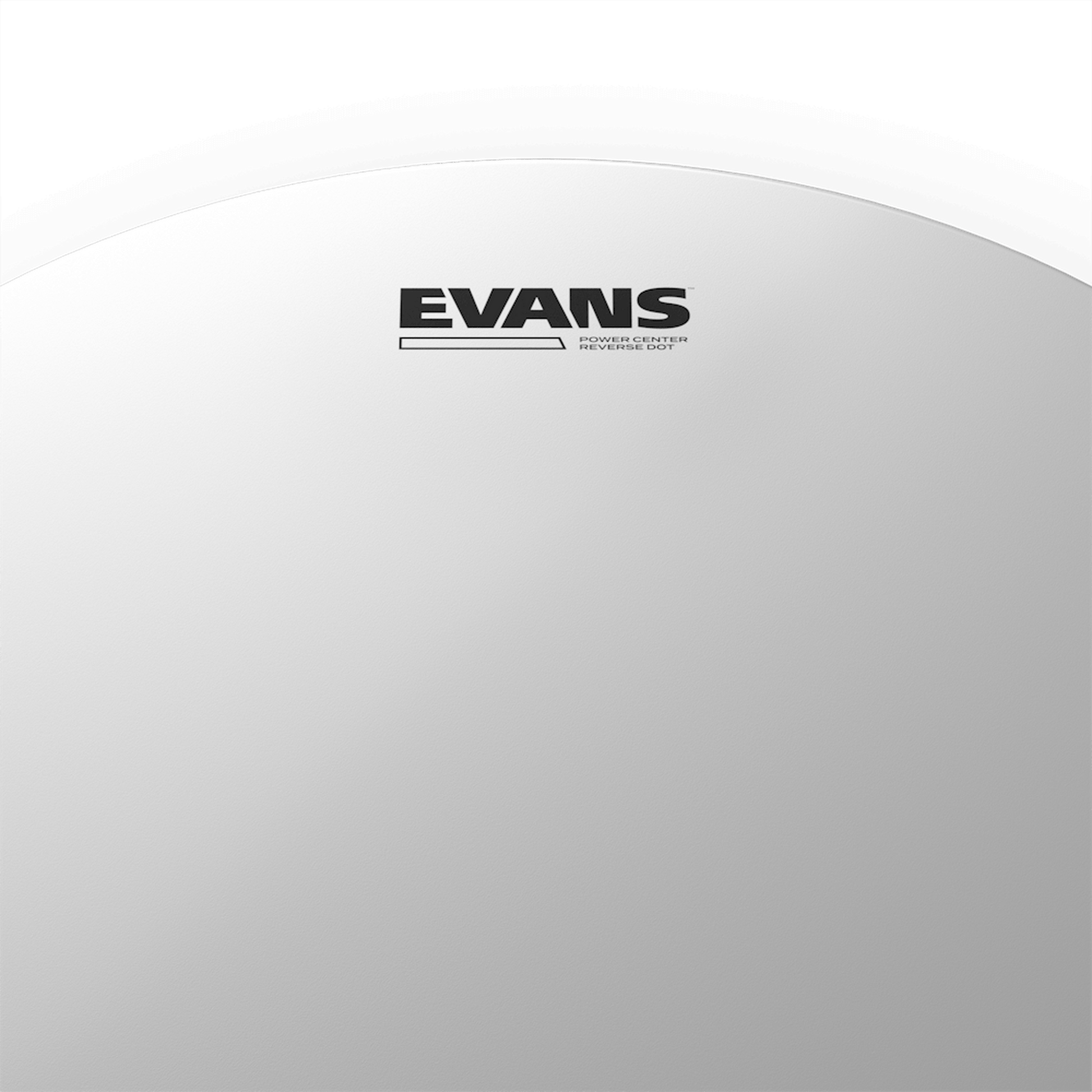 EVANS POWER CENTER REVERSE DOT DRUM HEAD, 14 INCH - Joondalup Music Centre