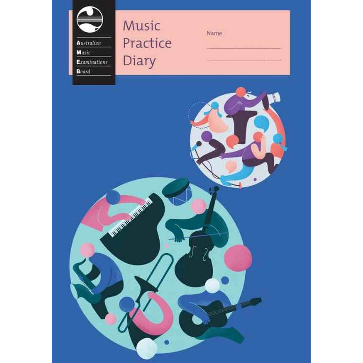 AMEB Music Practice Diary Azure