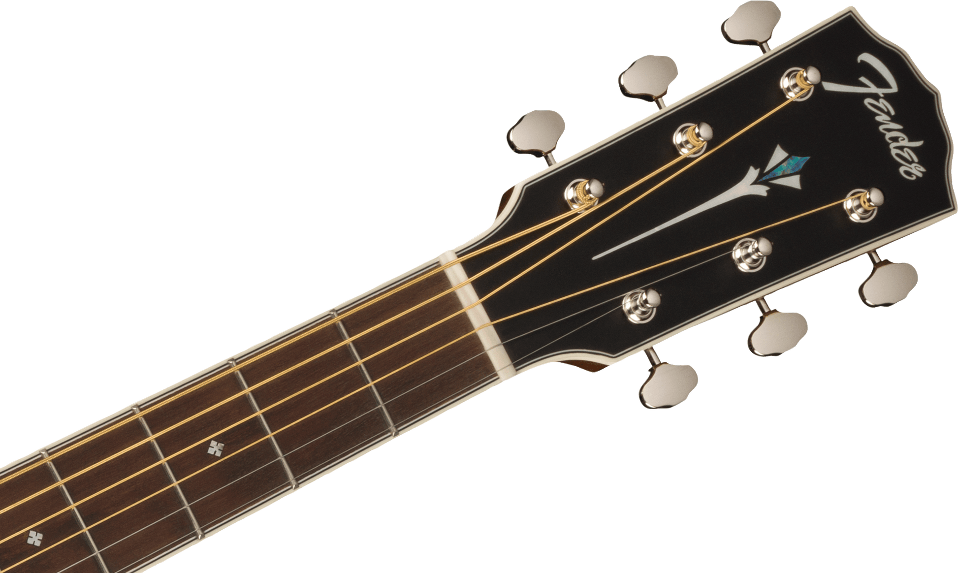 Fender PO-220E Mahogany Orchestra Acoustic Guitar - Aged Cognac Burst - Joondalup Music Centre