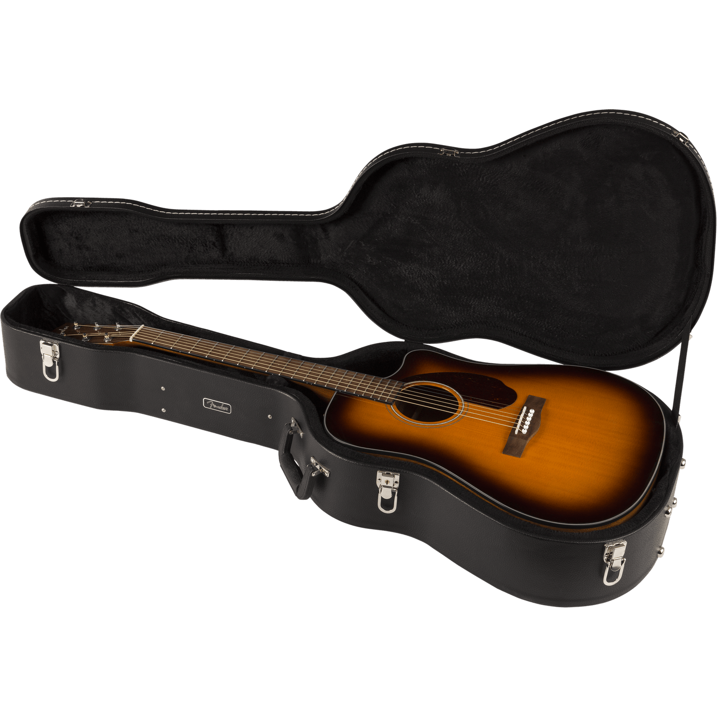 FENDER CD-140SCE DREADNAUGHT ACOUSTIC GUITAR W/ CASE - SUNBURST - Joondalup Music Centre