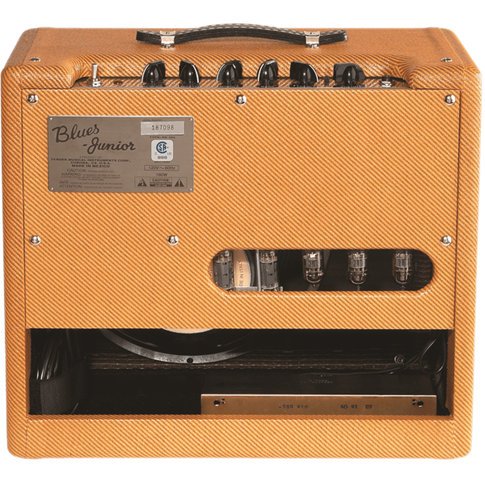 Fender Blues Junior Lacquered Tweed Guitar Amplifier - Joondalup Music Centre
