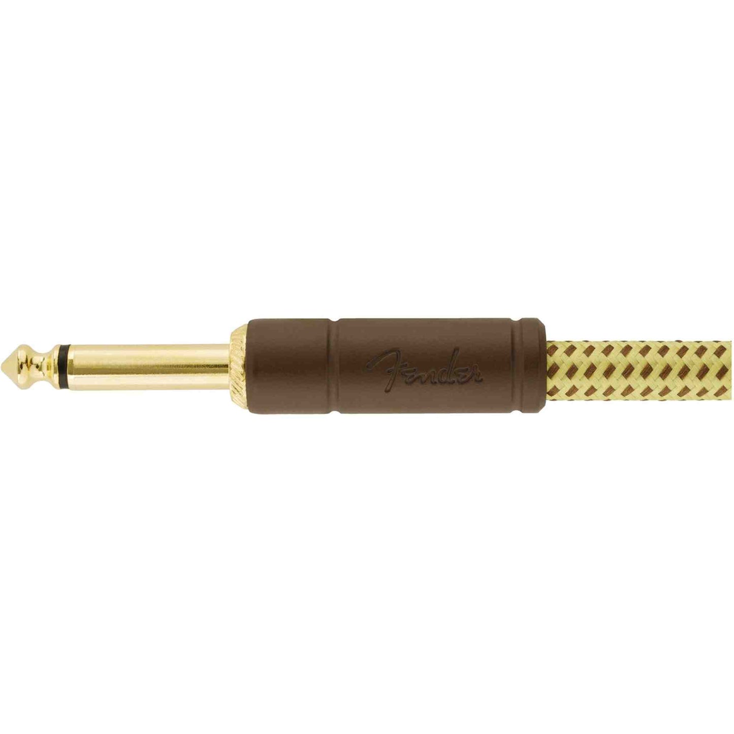 Fender Deluxe Series Instrument Cable 10ft - Tweed - Joondalup Music Centre