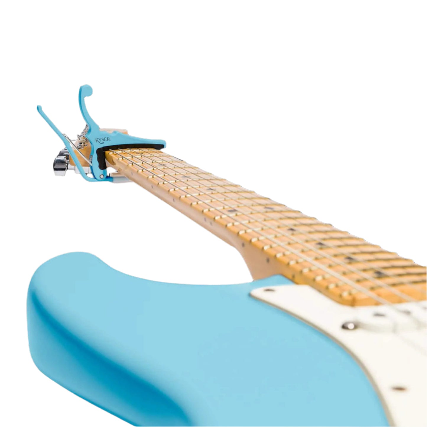 Kyser Fender Electric Guitar Capo - Daphne Blue - Joondalup Music Centre