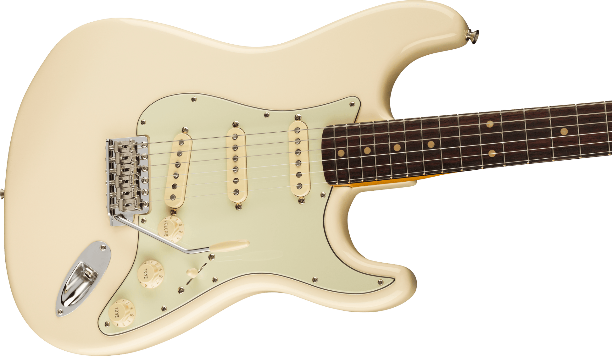 Fender American Vintage II 1961 Stratocaster Electric Guitar - Rw - Olympic White - Joondalup Music Centre