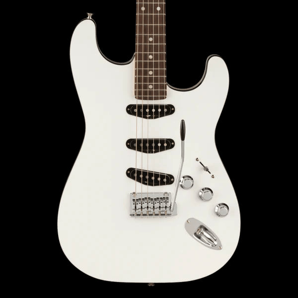 Fender Aerodyne Stratocaster Electric Guitar - RW - Bright White - Joondalup Music Centre