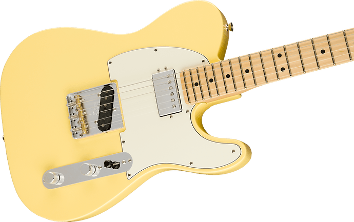 Fender American Performer Telecaster Electric Guitar - Maple/ Vintage White - Joondalup Music Centre