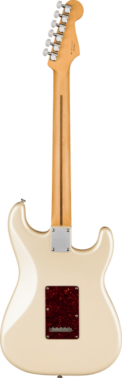 Fender Player Plus Stratocaster Electric Guitar L/H - MN - Olympic Pearl - Joondalup Music Centre