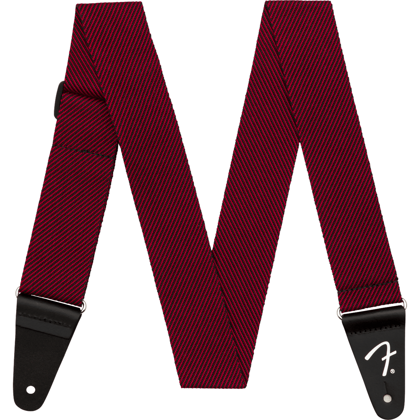 Fender 2-Inch Modern Tweed Strap - Black/ Red - Joondalup Music Centre