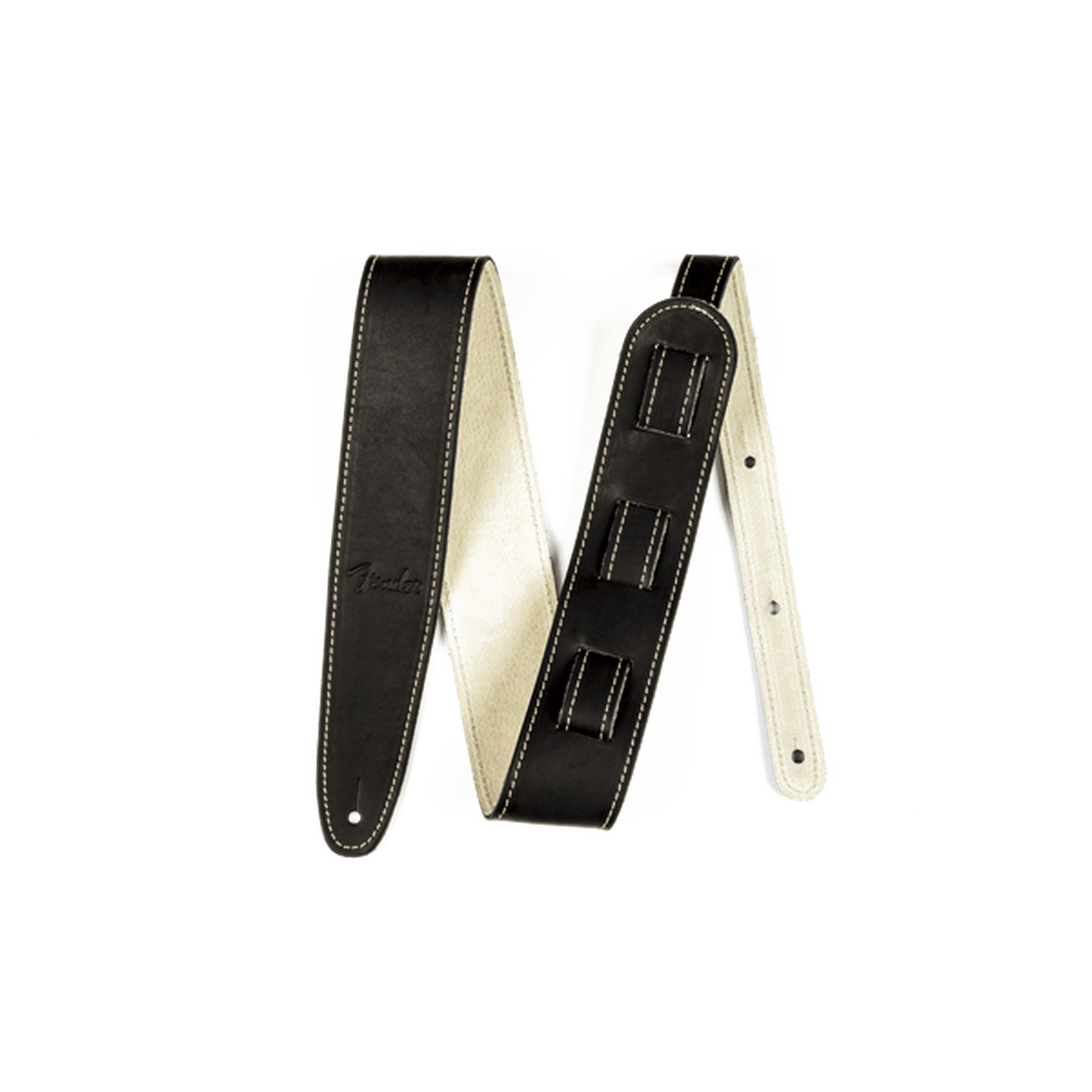 FENDER BALL GLOVE LEATHER STRAP BLACK - Joondalup Music Centre